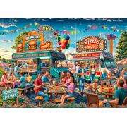 Puzzle Bluebird Food Trailers de 2000 Piezas