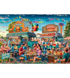 Puzzle Bluebird Food Trailers de 2000 Piezas