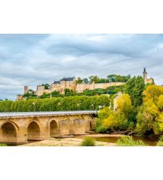 Puzzle Bluebird Fortaleza Real de Chinon, Francia de 1000 Pzs