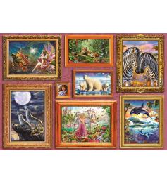 Puzzle Bluebird Galería de Chicas 8 de 1000 Piezas