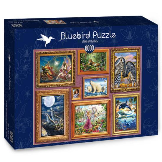 Puzzle Bluebird Galería de Chicas 8 de 6000 Piezas