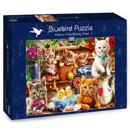 Puzzle Bluebird Gatitos en el Cobertizo de 1000 Piezas Puzzle Bluebird Gatitos en el Cobertizo de 1000 Piezas