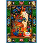 Puzzle Bluebird Gato Pintado de 1500 Piezas