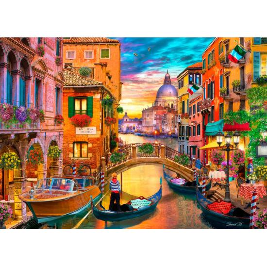 Puzzle Bluebird Gran Canal de Venecia de 1500 Piezas Puzzle Bluebird Gran Canal de Venecia de 1500 Piezas