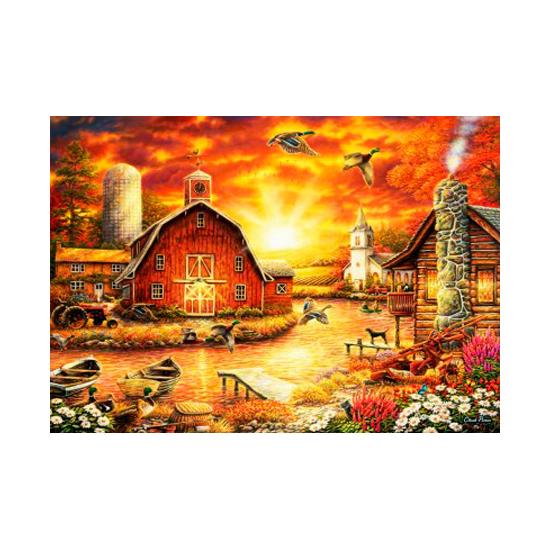 Puzzle Bluebird Granja de Miel de 2000 Piezas