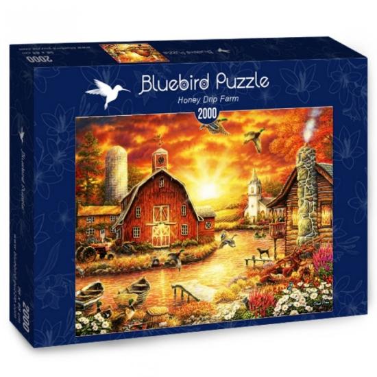 Puzzle Bluebird Granja de Miel de 2000 Piezas