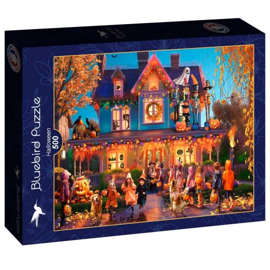 Puzzle Bluebird Halloween de 500 Piezas