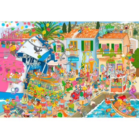 Puzzle Bluebird Hilaridad del Puerto de 1000 Piezas Puzzle Bluebird Hilaridad del Puerto de 1000 Piezas