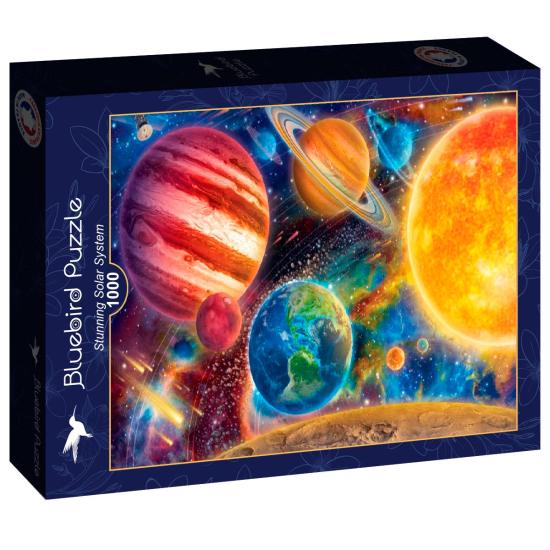 Puzzle Bluebird Impresionante Sistema Solar de 1000 Piezas