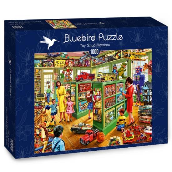 Puzzle Bluebird Interior de la Tienda de Juguetes de 1000 Pzs