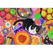 Puzzle Bluebird Intruso en la Fiesta De Halloween 1000 Piezas