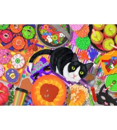 Puzzle Bluebird Intruso en la Fiesta De Halloween 1000 Piezas