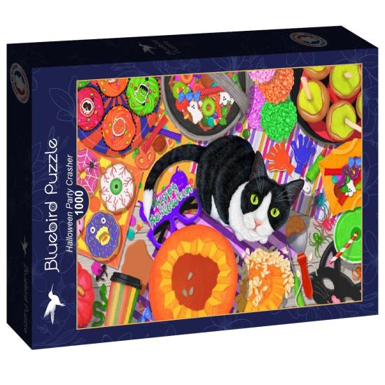 Puzzle Bluebird Intruso en la Fiesta De Halloween 1000 Piezas