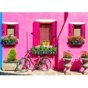 Puzzle Bluebird Isla De Burano, Italia de 500 Piezas