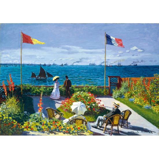 Puzzle Bluebird Jardín en Sainte-Adresse de 1000 Piezas Puzzle Bluebird Jardín en Sainte-Adresse de 1000 Piezas
