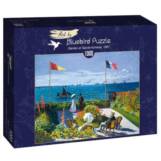 Puzzle Bluebird Jardín en Sainte-Adresse de 1000 Piezas Puzzle Bluebird Jardín en Sainte-Adresse de 1000 Piezas