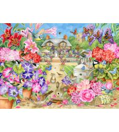 Puzzle Bluebird Jardín De Verano XXL de 300 Piezas
