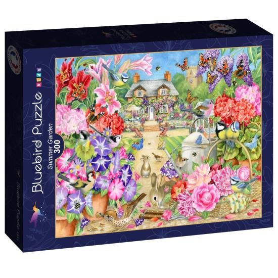 Puzzle Bluebird Jardín De Verano XXL de 300 Piezas