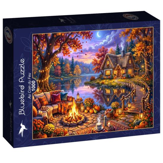 Puzzle Bluebird Junto a La Hoguera de 1000 Piezas