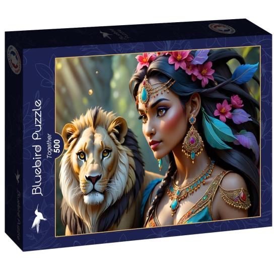 Puzzle Bluebird Juntos de 500 Piezas