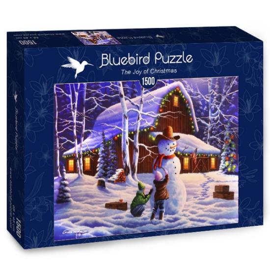 Puzzle Bluebird La Alegría de la Navidad de 1500 Piezas