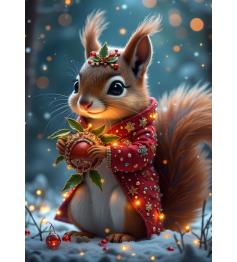 Puzzle Bluebird La Ardilla De Navidad XXL de 300 Piezas