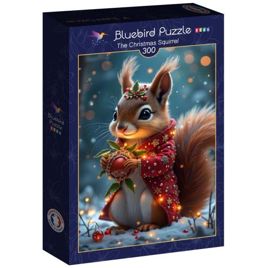 Puzzle Bluebird La Ardilla De Navidad XXL de 300 Piezas