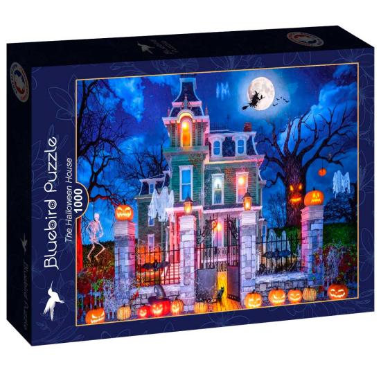 Puzzle Bluebird La Casa de Halloween de 1000 Piezas