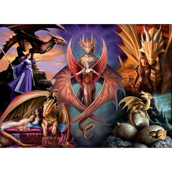 Puzzle Bluebird La Comunidad del Dragón de 1000 Piezas