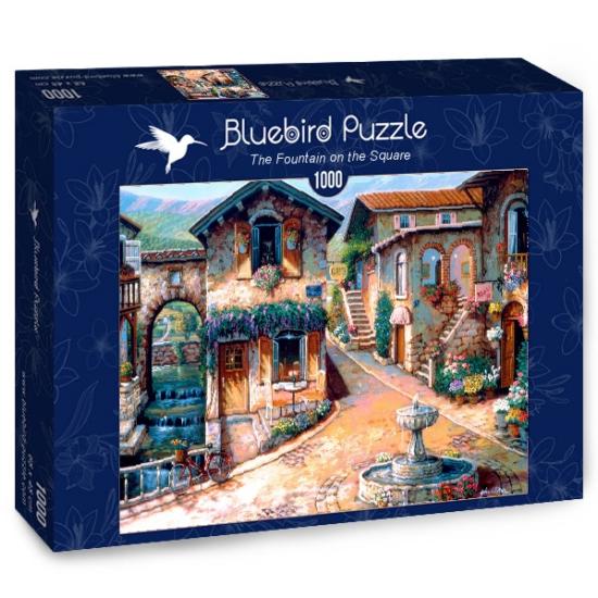 Puzzle Bluebird La Fuente en la Plaza de 1000 Piezas Puzzle Bluebird La Fuente en la Plaza de 1000 Piezas