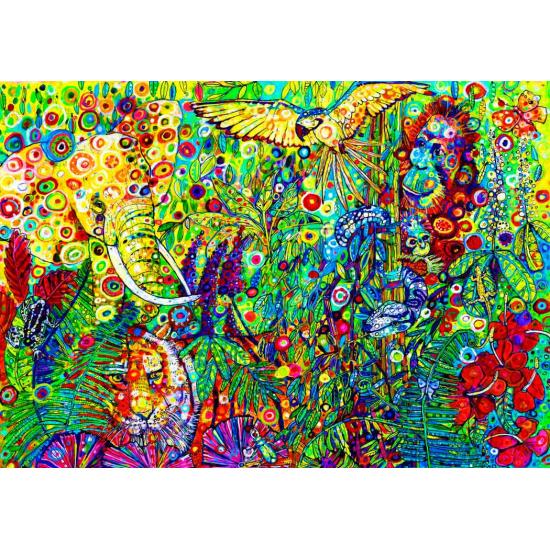 Puzzle Bluebird La Jungla de 1500 Piezas