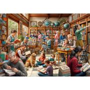 Puzzle Bluebird La Librería de 2000 Piezas
