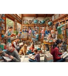 Puzzle Bluebird La Librería de 2000 Piezas