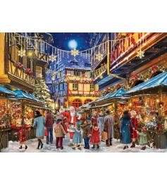 Puzzle Bluebird La Magia Del Mercado Navideño de 1500 Piezas