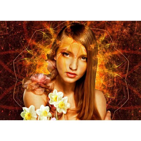 Puzzle Bluebird La Mujer Flor de 1000 Piezas Puzzle Bluebird La Mujer Flor de 1000 Piezas