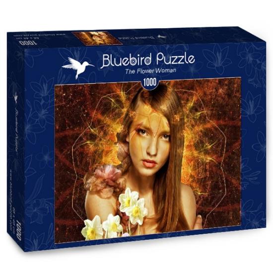 Puzzle Bluebird La Mujer Flor de 1000 Piezas Puzzle Bluebird La Mujer Flor de 1000 Piezas