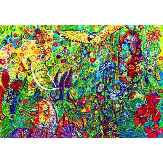 Puzzle Bluebird La Jungla de 1000 Piezas Puzzle Bluebird La Jungla de 1000 Piezas