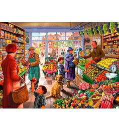 Puzzle Bluebird La Tienda de Frutas y Verduras de 3000 Piezas