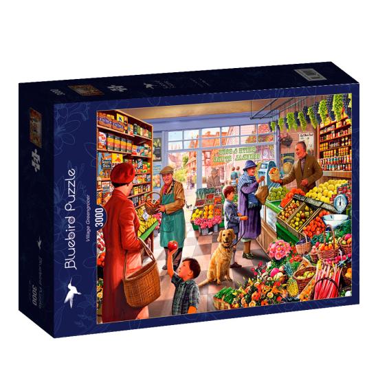 Comprar Puzzle Bluebird La Tienda de Frutas y Verduras de 3000 Piezas -  Bluebird-70559-P