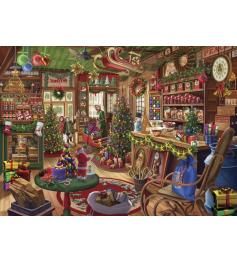 Puzzle Bluebird La Tienda De Navidad de 1500 Piezas