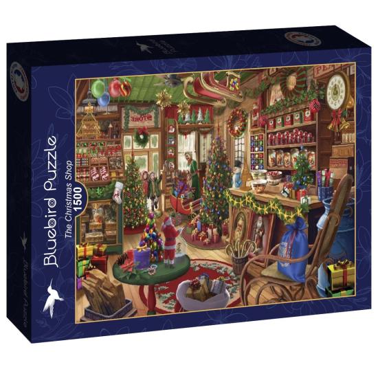 Puzzle Bluebird La Tienda De Navidad de 1500 Piezas