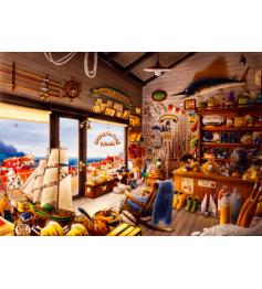 Puzzle Bluebird La Tienda de Pesca de Joe y Roy de 1000 Piezas