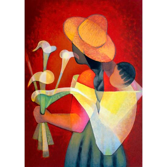 Puzzle Bluebird La Vendedora de Arums 1000 Piezas Puzzle Bluebird La Vendedora de Arums 1000 Piezas