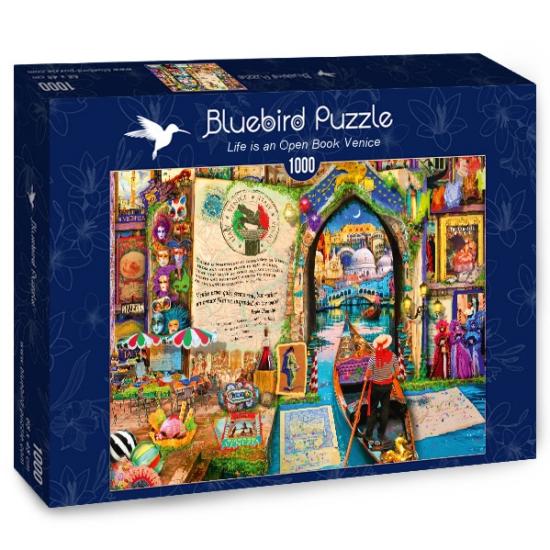 Puzzle Bluebird La Vida es un Libro Abierto en Venecia de 1000 Puzzle Bluebird La Vida es un Libro Abierto en Venecia de 1000