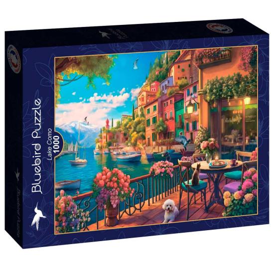 Puzzle Bluebird Lago Como de 1000 Piezas Puzzle Bluebird Lago Como de 1000 Piezas