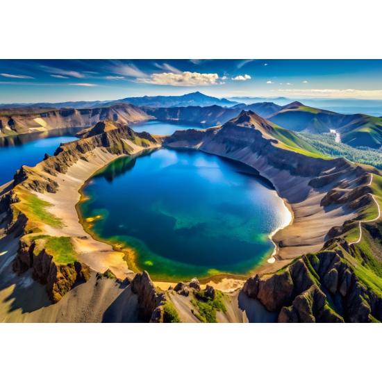 Puzzle Bluebird Lago de Montaña de 1000 Piez Puzzle Bluebird Lago de Montaña de 1000 Piez
