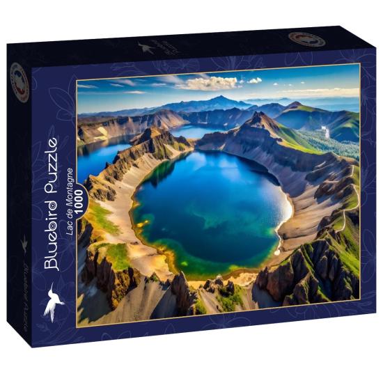 Puzzle Bluebird Lago de Montaña de 1000 Piez Puzzle Bluebird Lago de Montaña de 1000 Piez
