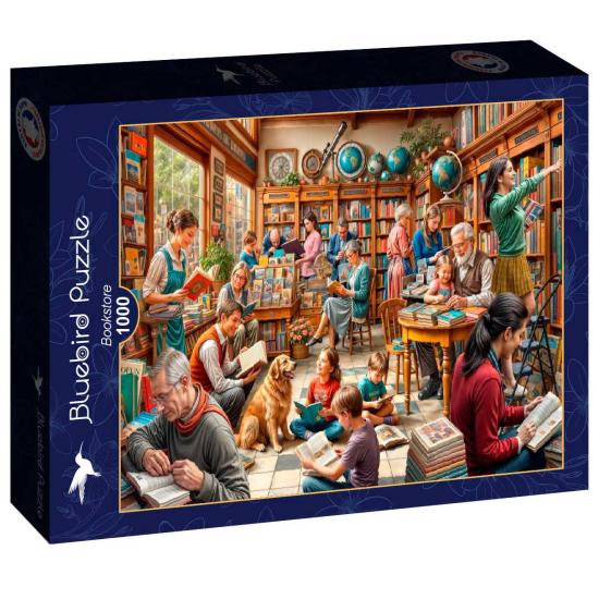 Puzzle Bluebird Librería 1000 Piezas