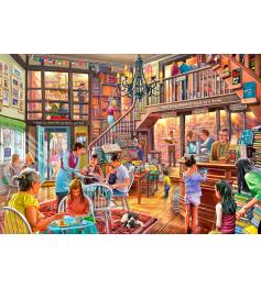 Puzzle Bluebird Librería Salón de Té de 1000 Piezas