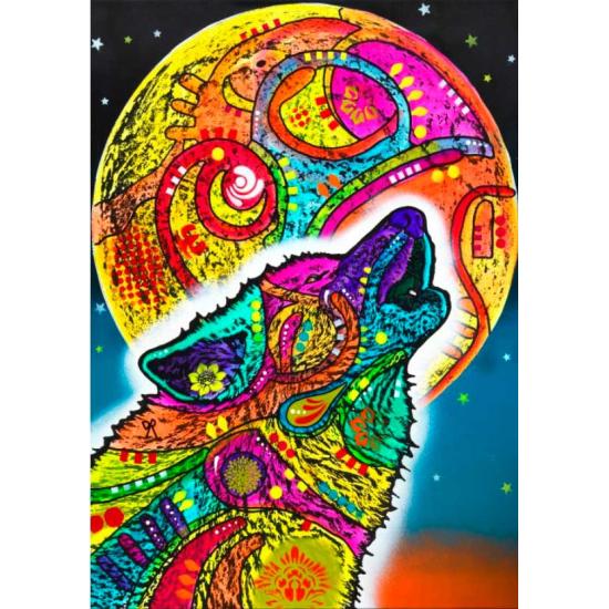 Puzzle Bluebird Lobo Aullando de 1000 Piezas Puzzle Bluebird Lobo Aullando de 1000 Piezas
